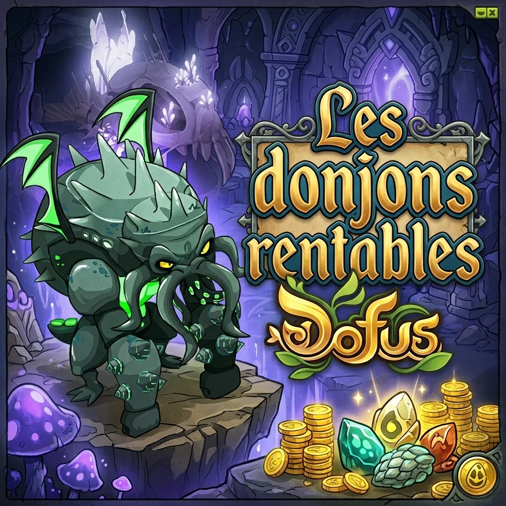 Les donjons rentables de Dofus Unity